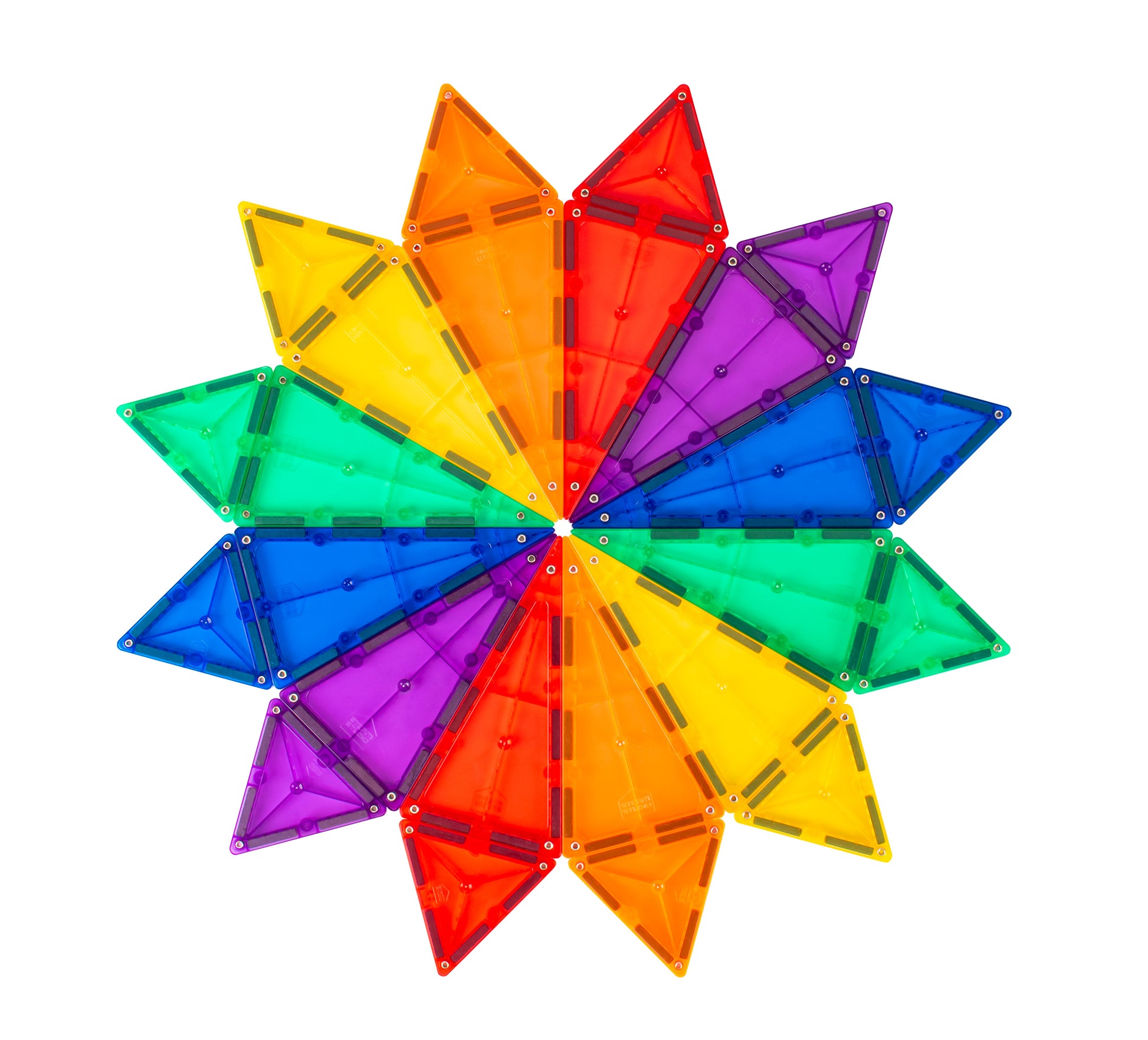 STEAM STUDIO Magnetic Tiles 40 pcs Starter Pack - STEAM STUDIO TOYS