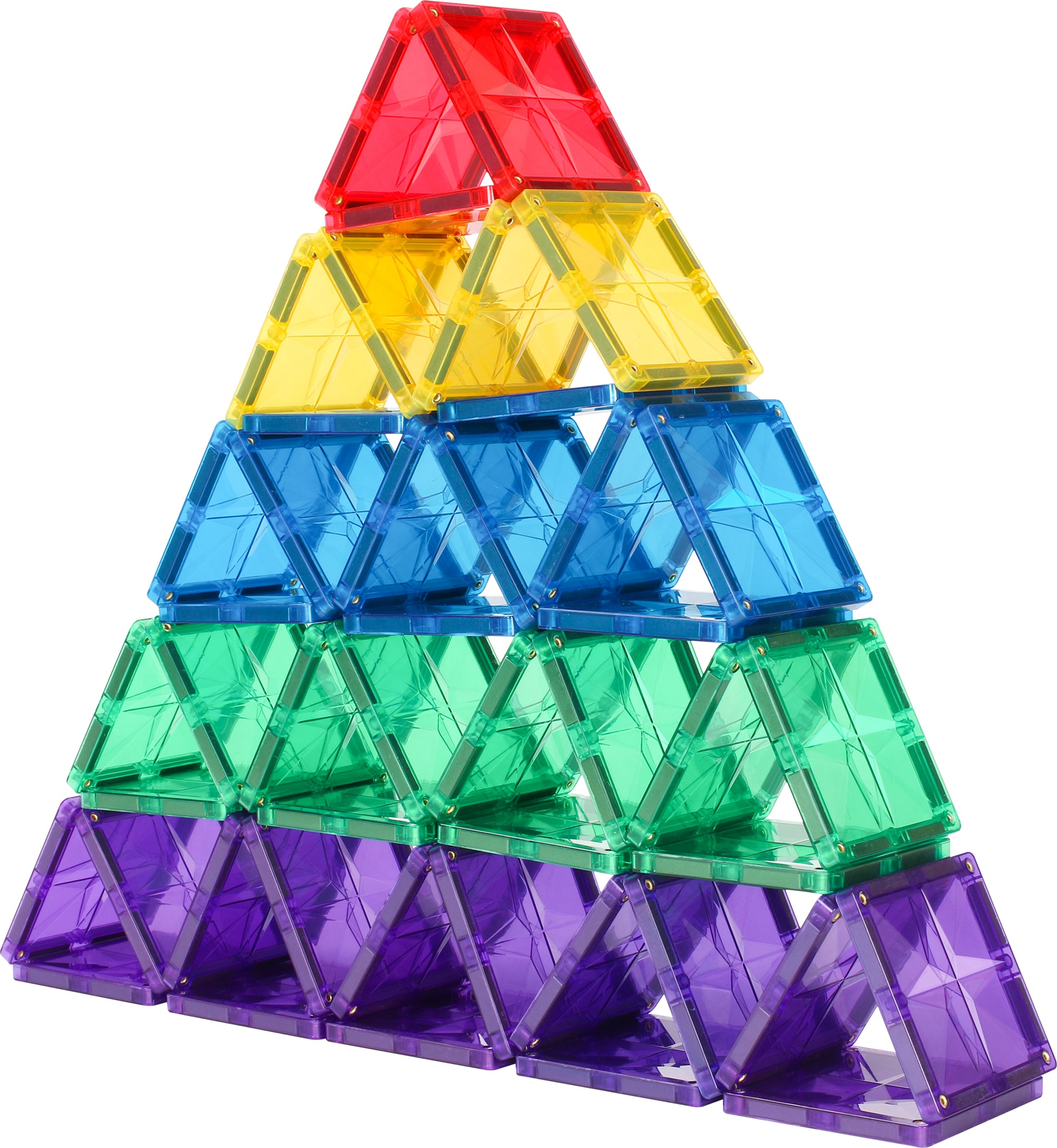 STEAM STUDIO Star Magnetic Tiles 36 Pieces Expansion Pack - STEAM STUDIO TOYS