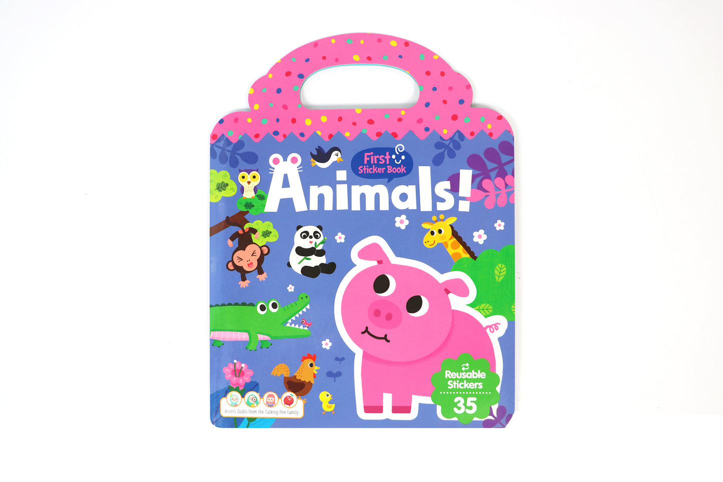Inherit Culture First Sticker Book Food Grade Silicone Reusable Stickers - STEAM STUDIO TOYS