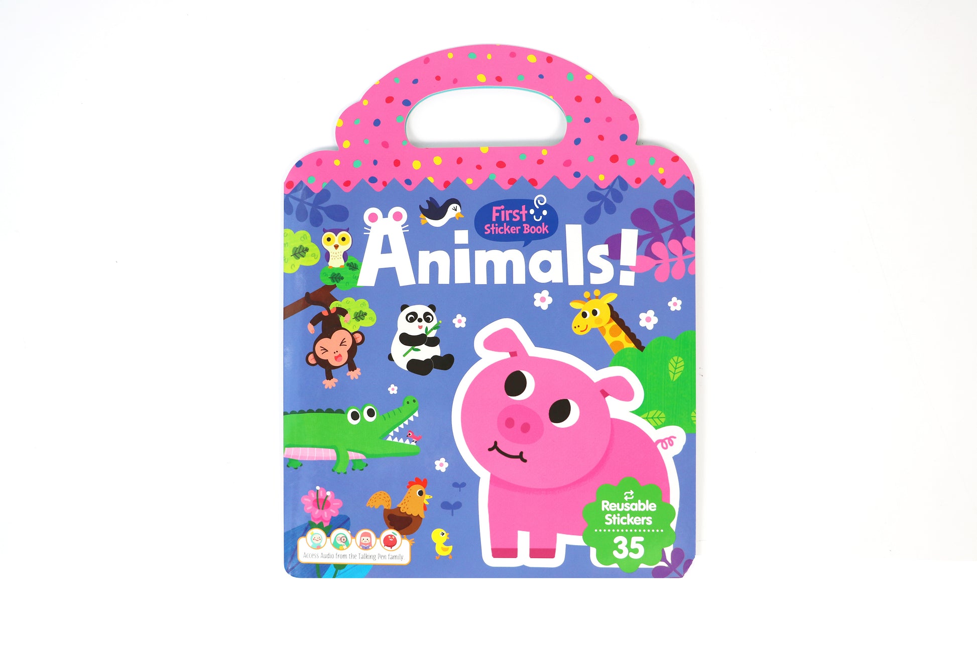 Inherit Culture First Sticker Book Food Grade Silicone Reusable Stickers - STEAM STUDIO TOYS