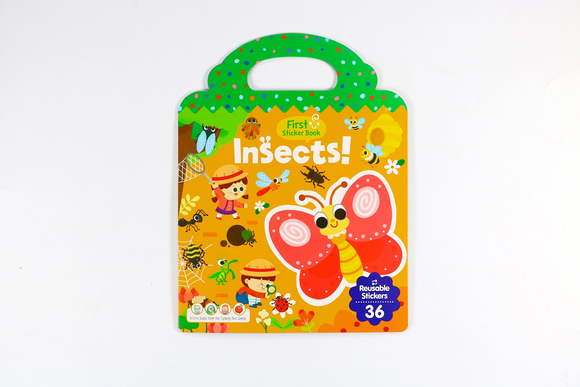 Inherit Culture First Sticker Book Food Grade Silicone Reusable Stickers - STEAM STUDIO TOYS