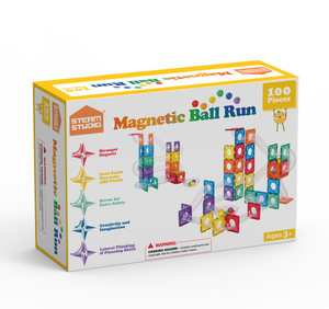 STEAM STUDIO Magnetic Tiles Marble Run 100 pcs Set