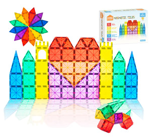 STEAM STUDIO Magnetic Tiles 40 pcs Starter Pack