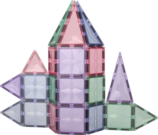 56pc Tiles Set (3 colour variants: Rainbow, pastel, ice)
