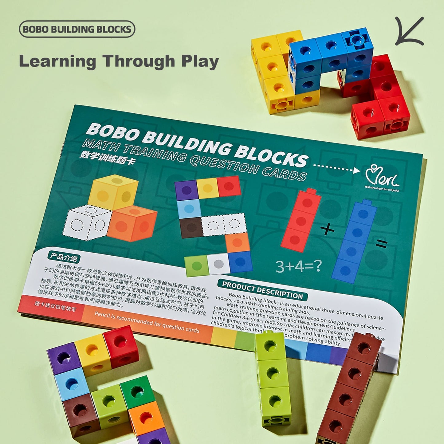 Creative STEAM Building Blocks Set - 364 pcs - Steam Studio Toys