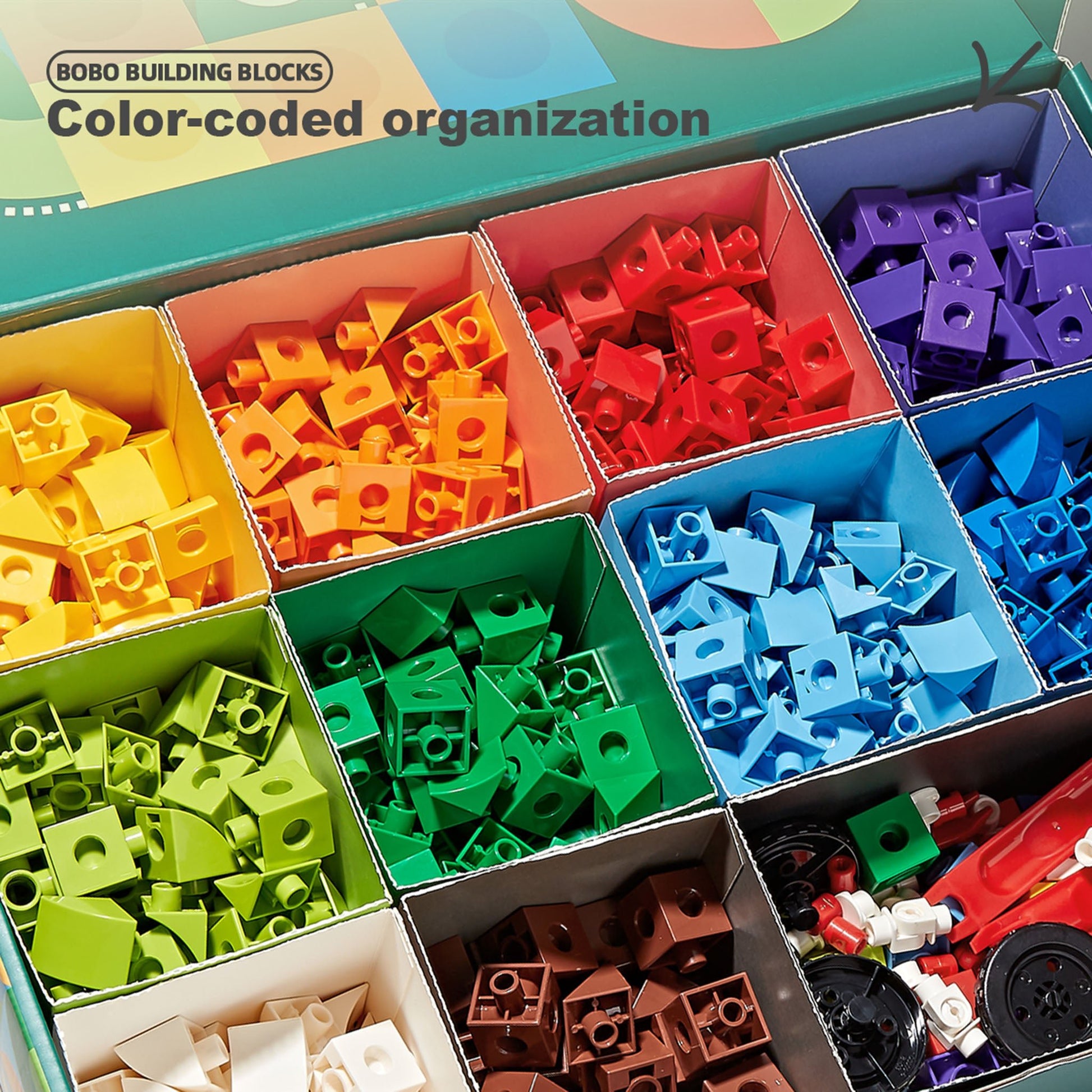 Creative STEAM Building Blocks Set - 364 pcs - Steam Studio Toys