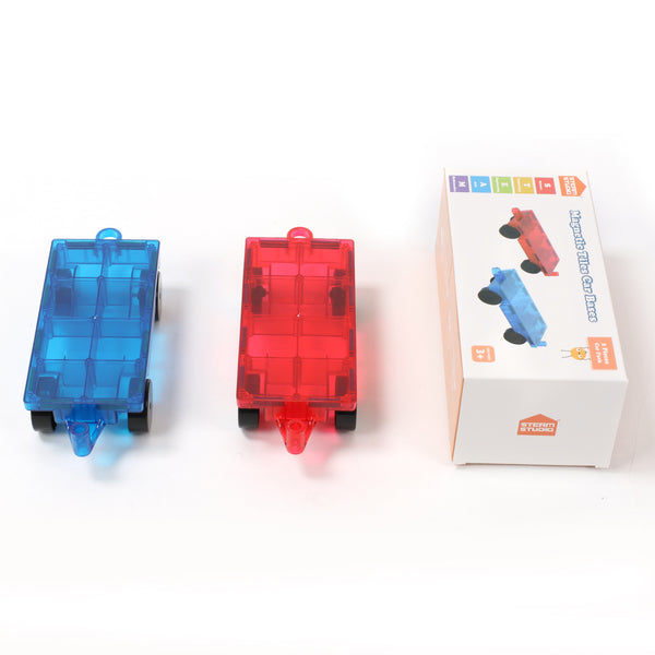 STEAM STUDIO Magnetic Tiles Car Bases Classic Flatbed