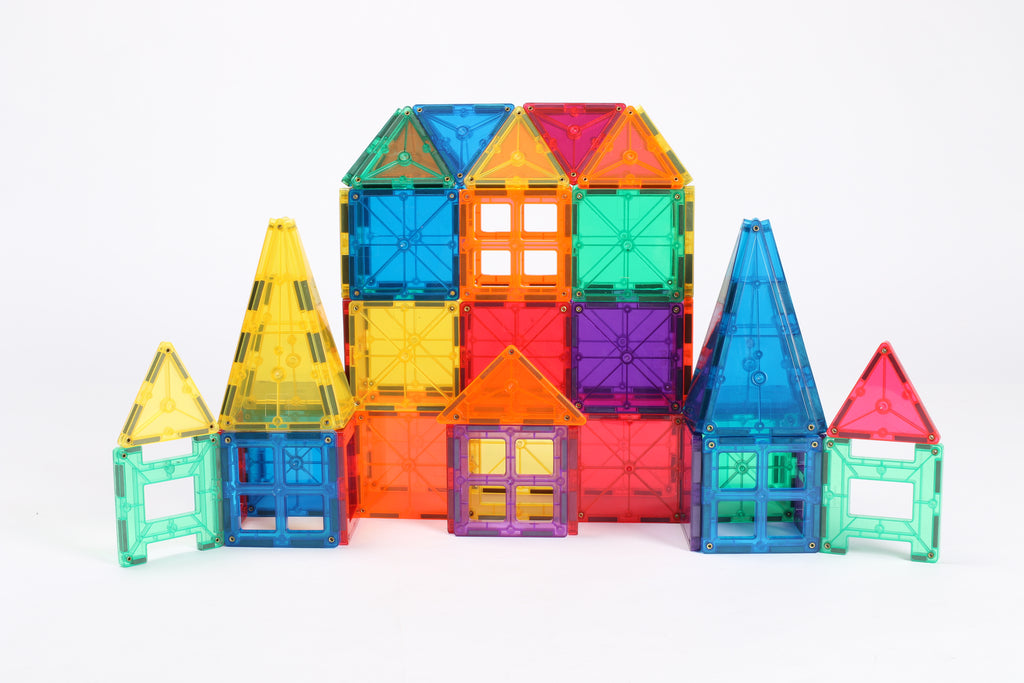 MAGBLOCK 120 PCS Magnetic Building Blocks for Kids - 3D Construction Toys  Set
