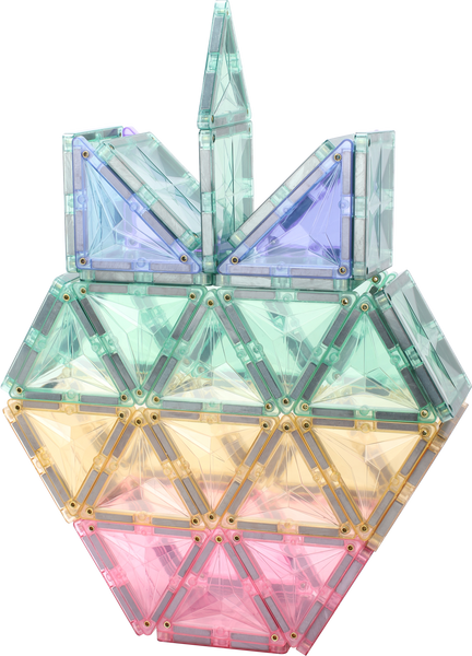 The Star Bundle (Rainbow+Pastel tiles and Baseplates - TOTAL 192 PCS)