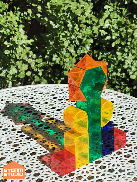 STEAM STUDIO 3D Magnetic Blocks - 32 Piece Set