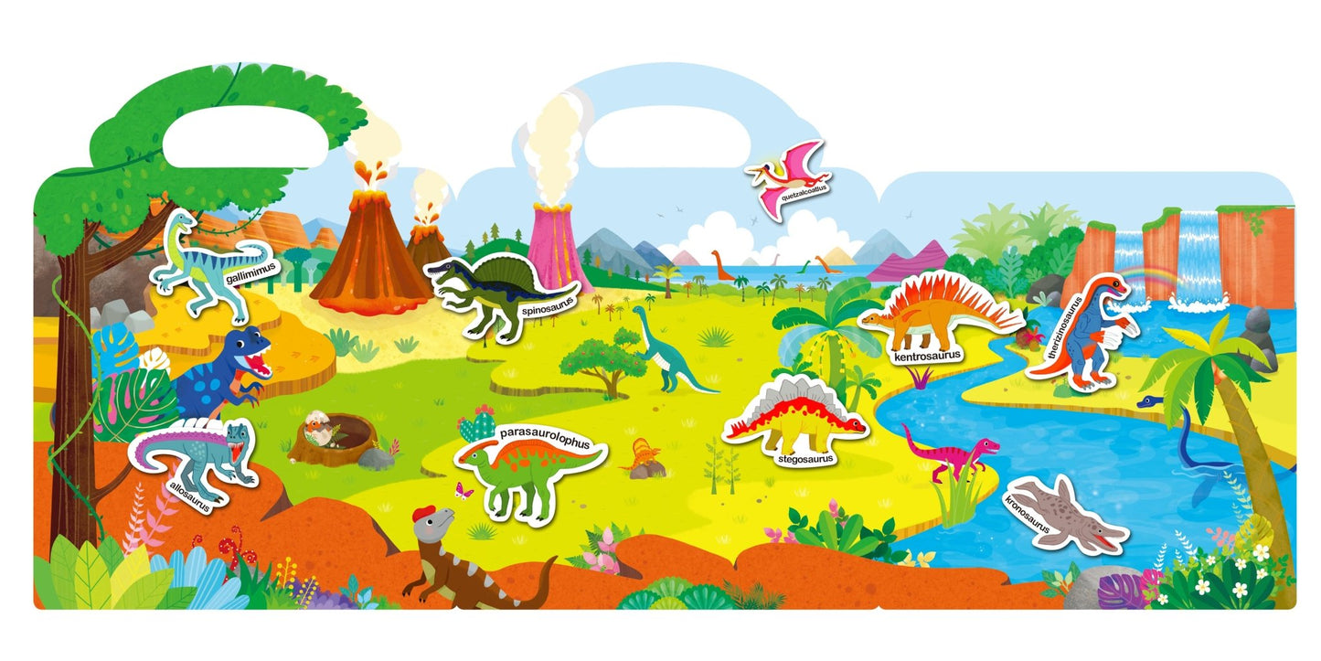 Inherit Culture First Sticker Book Food Grade Silicone Reusable Stickers 8 BOOKS BUNDLE - Steam Studio Toys