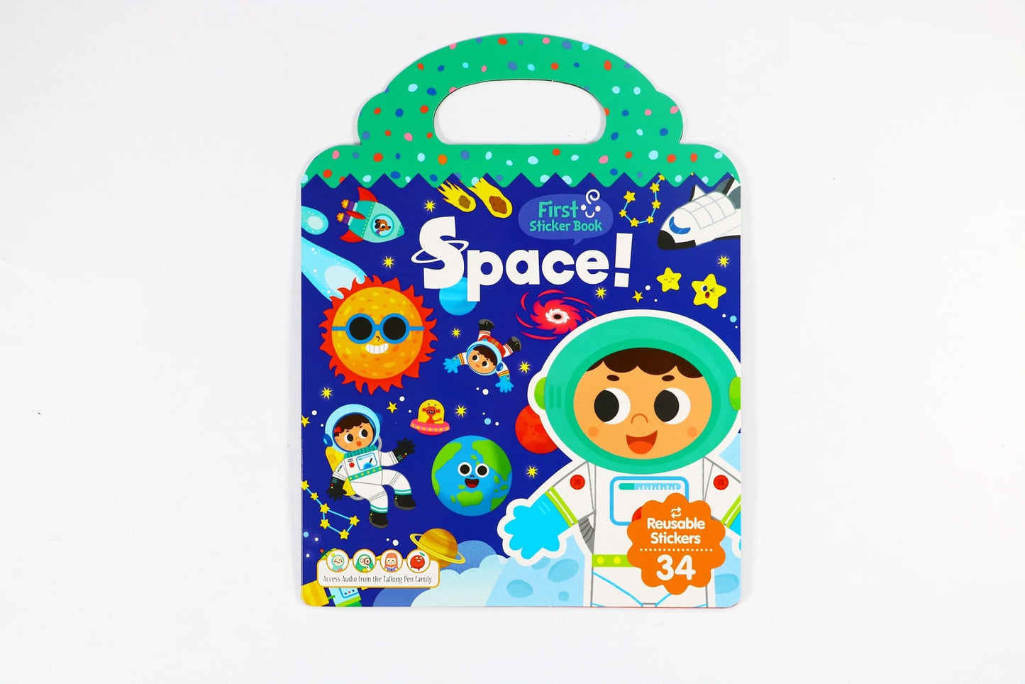 Inherit Culture First Sticker Book Food Grade Silicone Reusable Stickers 8 BOOKS BUNDLE - Steam Studio Toys