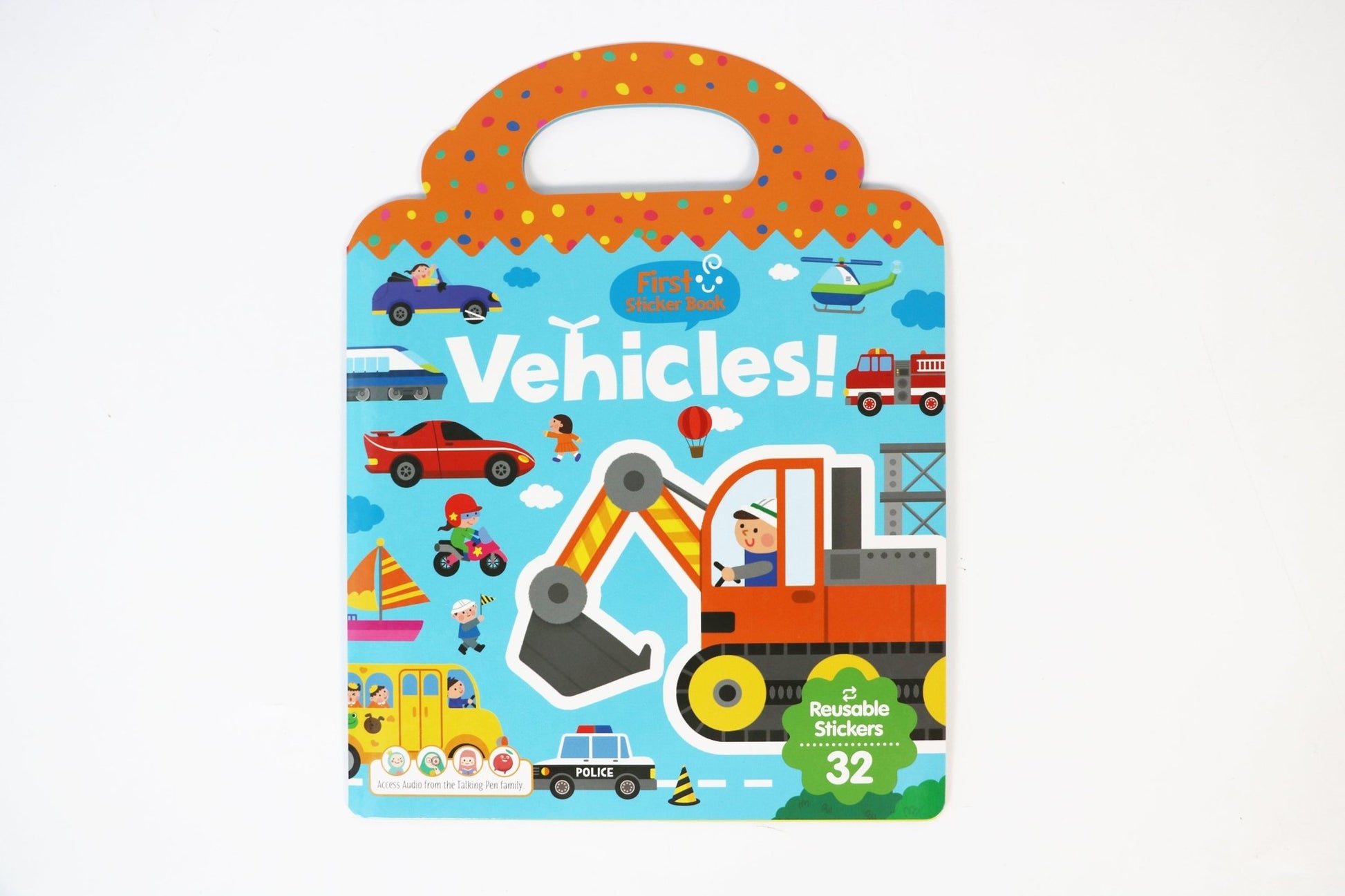 Inherit Culture First Sticker Book Food Grade Silicone Reusable Stickers 8 BOOKS BUNDLE - Steam Studio Toys