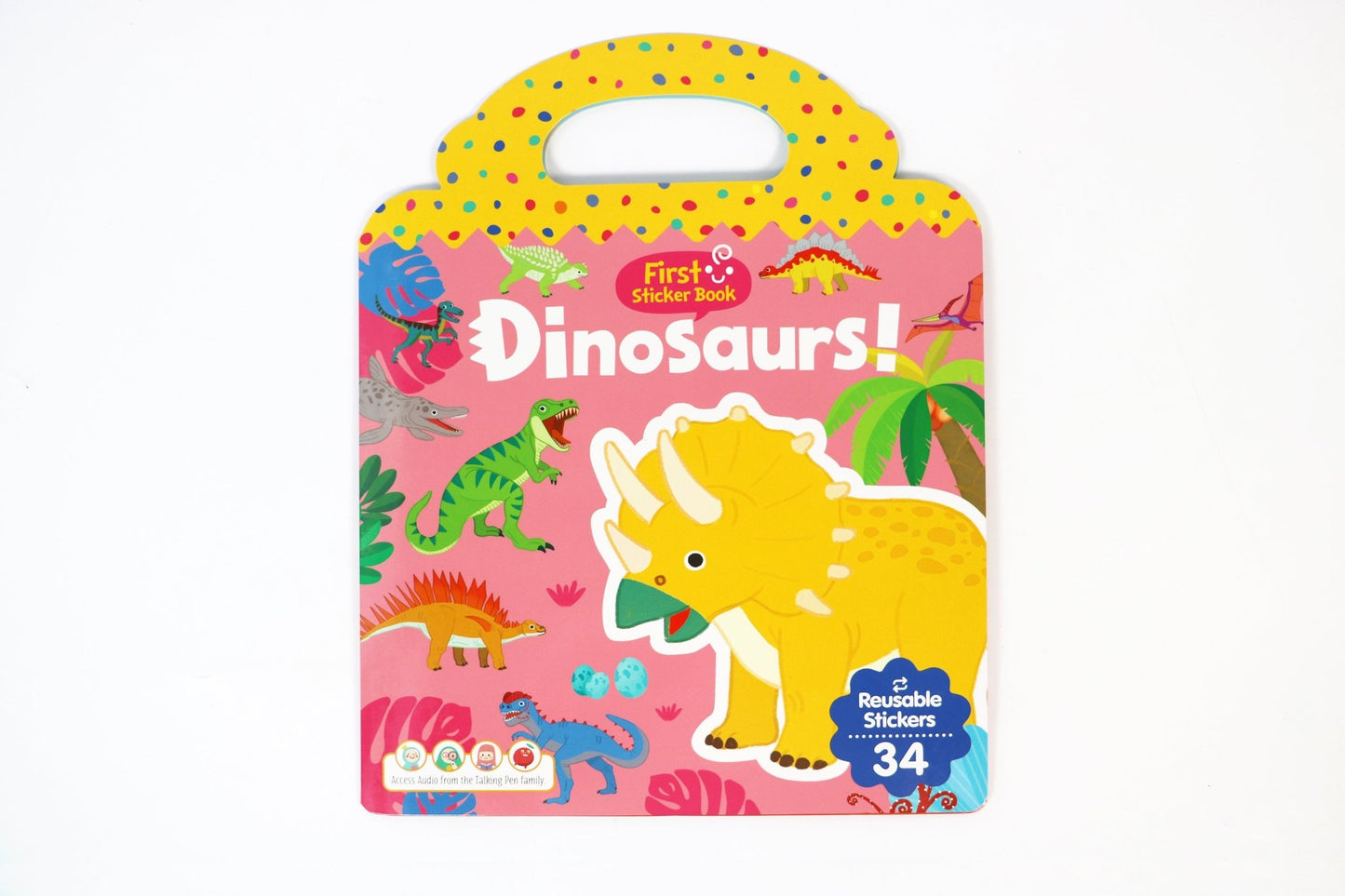 Inherit Culture First Sticker Book Food Grade Silicone Reusable Stickers 8 BOOKS BUNDLE - Steam Studio Toys