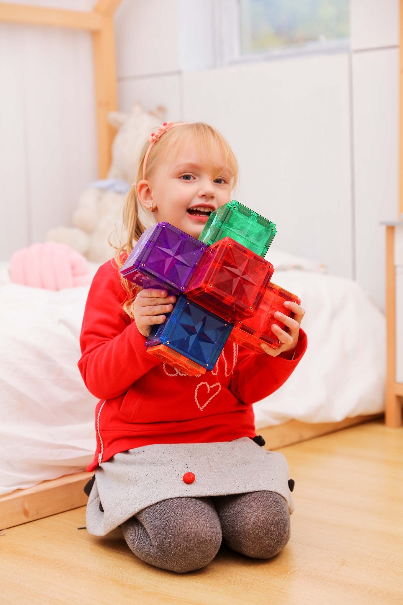 STEAM STUDIO Star Magnetic Tiles 36 Pieces Expansion Pack - Steam Studio Toys