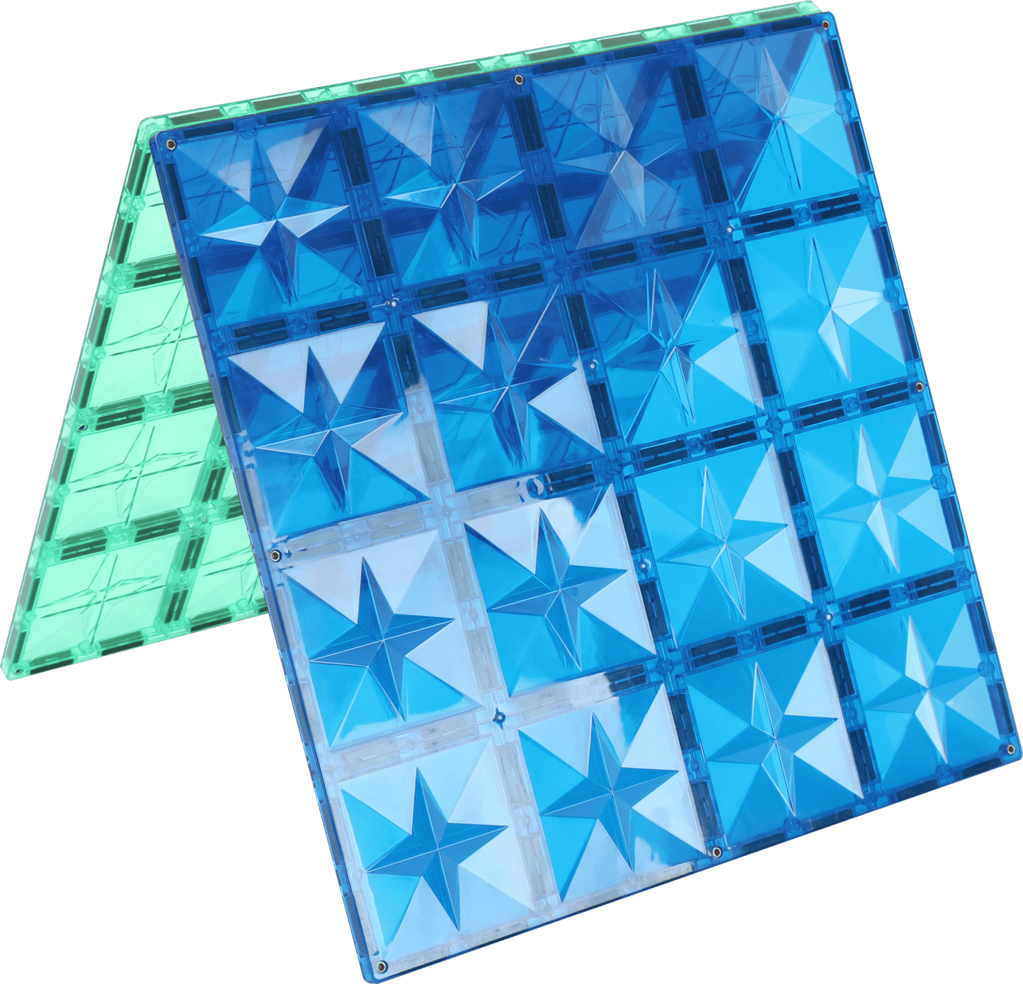 The Star Bundle (Rainbow+Pastel tiles and Baseplates - TOTAL 192 PCS) - Steam Studio Toys